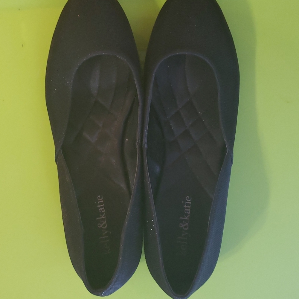 Sparkly flats